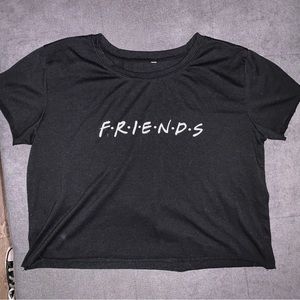 Friends TV Show Crop Top Tshirt
